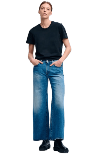 The Kat cotton wide leg jeans 