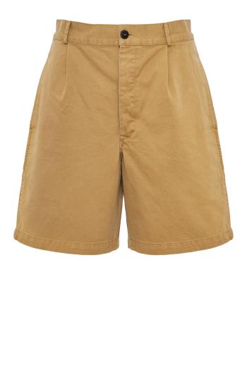 Jilian cotton-garbardine shorts