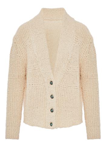 Lola knitted cotton cardigan 