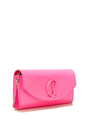 Loubi54 leather wallet on a chain bag 