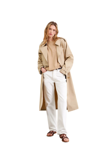 Smith cotton mid-rise straight jeans 