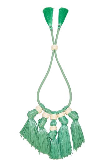 Pine Green Corazon Illuminado Necklace