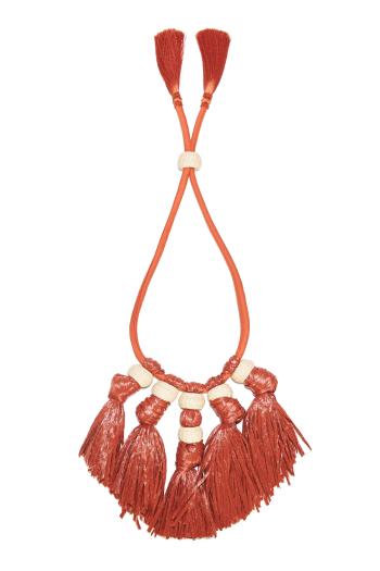 Reddish-Ecru Corazon Illuminado Necklace