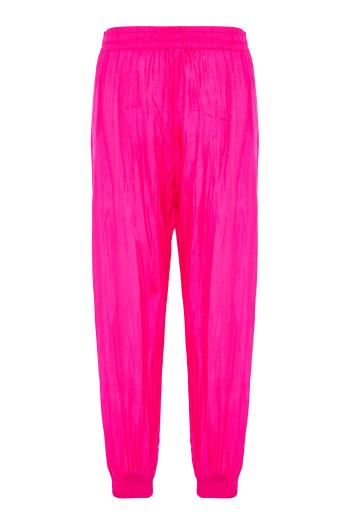 Aladin plissé silk-taffeta pants