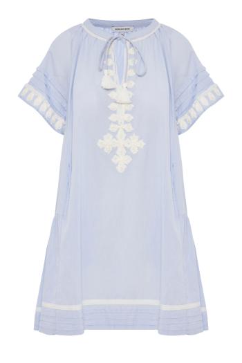 Taylor embroidered cotton mini dress 