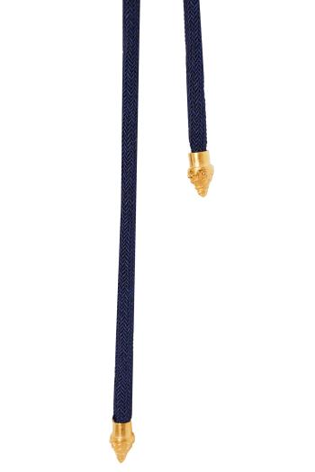 Phaidra embellished cord belt