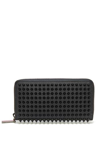 Panettone Empire spiked leather wallet