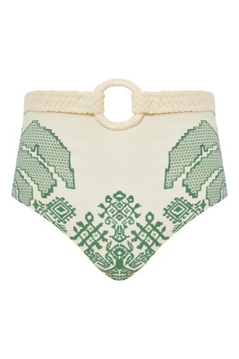 Andean Cumbri printed bikini bottoms