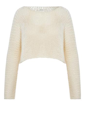 Stelle knitted silk top 