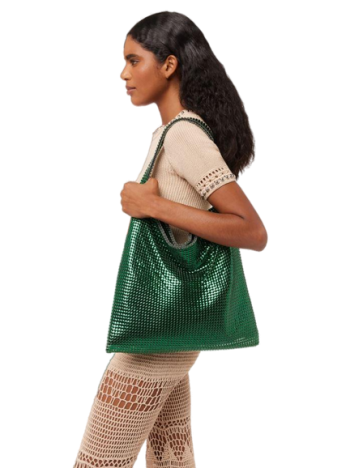 Pixel chainmail tote