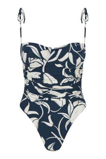Rabano Floral printed swimsuit 