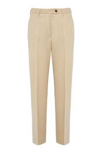 Wool-gabardine pants