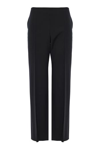 Flame wide-leg wool-blend pants 