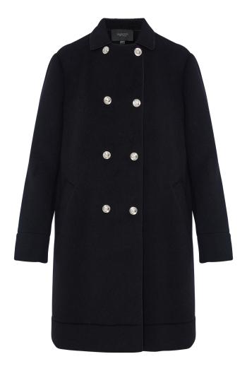Wool and mohair coat 