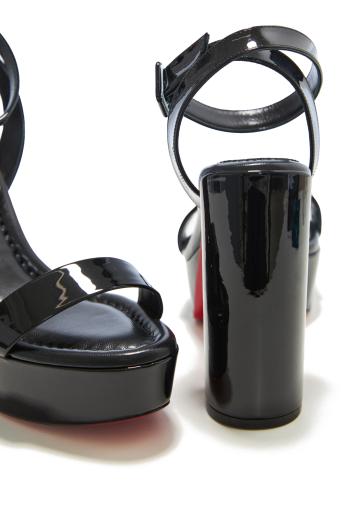 Movida Sabina 130 patent-leather platform sandals 