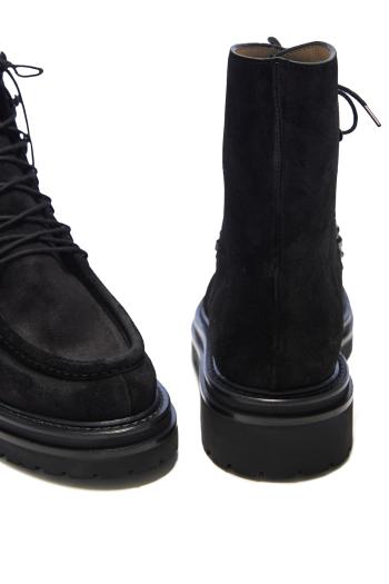 College suede ankle boots