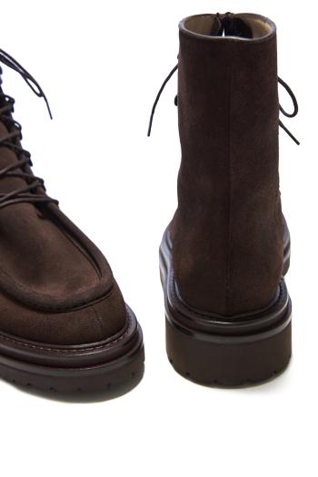 College suede ankle boots 