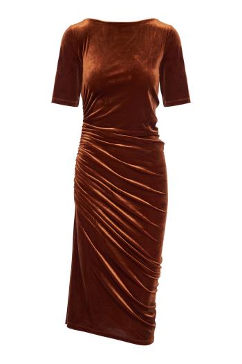 ΦΟΡΕΜΑ TWIST SS DRAPPED VELOURS