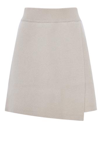 Josette cashmere wrap mini skirt 