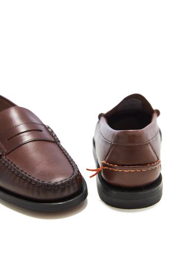 X Sebago embellished leather loafers 