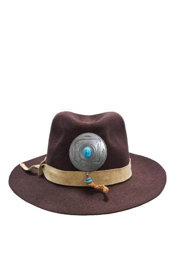 Clarita embellished wool fedora 