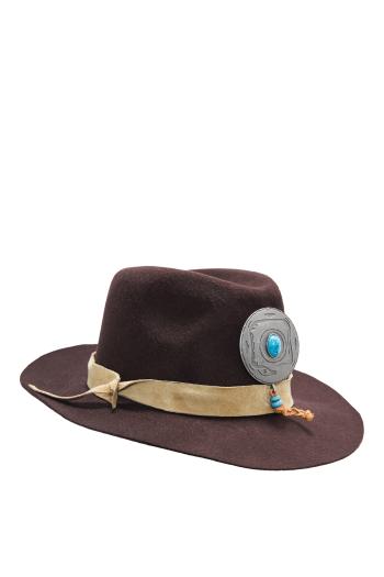 Clarita embellished wool fedora 