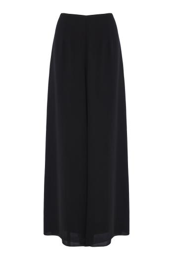 Silk-crepe pants 