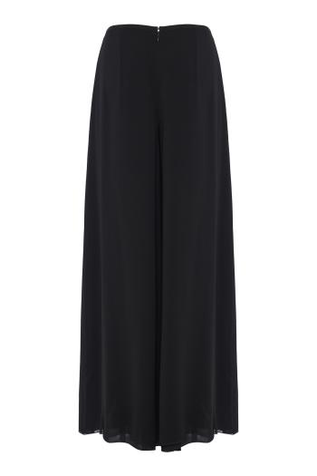 Silk-crepe pants 