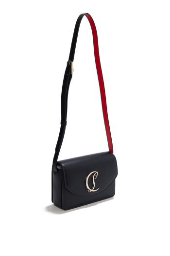 Loubi54 small embellished leather crossbody bag