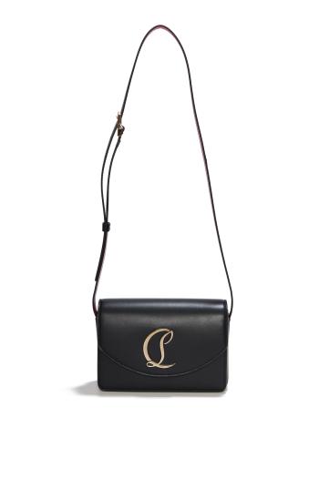 Loubi54 small embellished leather crossbody bag