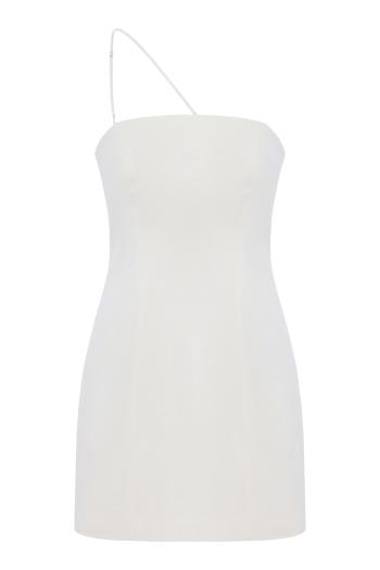 Adalyn cotton-blend bandeau mini dress