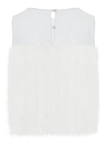 Andrea fringed top
