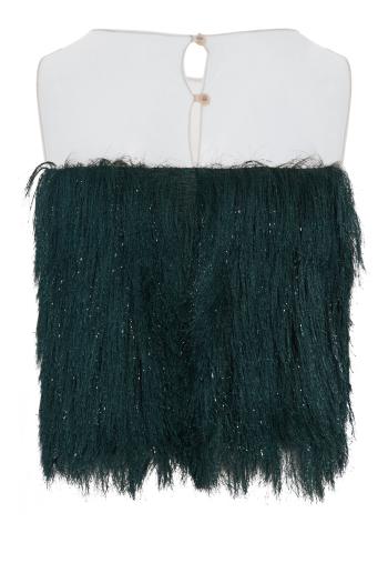 Andrea fringed top 
