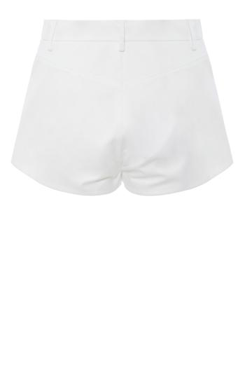 Cotton high-waist shorts 