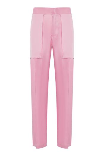 Adriana silk-blend jogger 