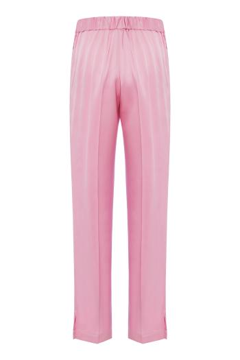 Adriana silk-blend jogger 