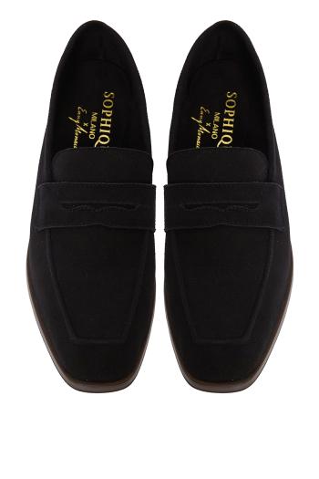 Donna suede loafer 