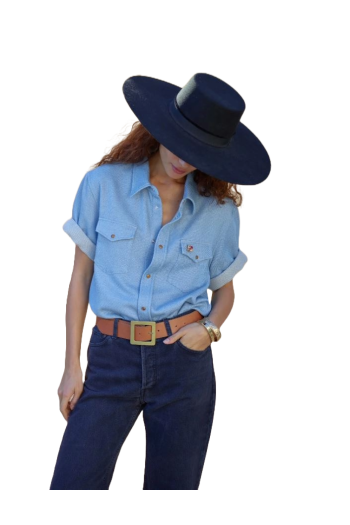 Cashmere and cotton shirt 
