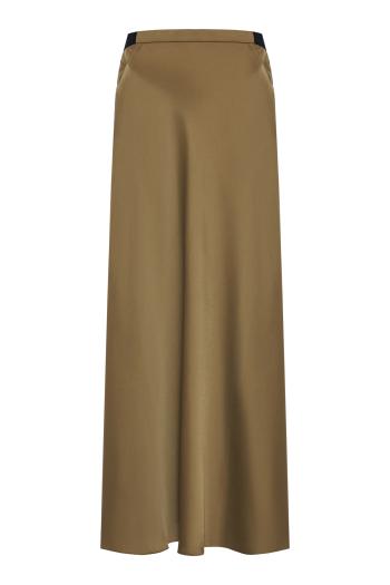 Satin maxi skirt 