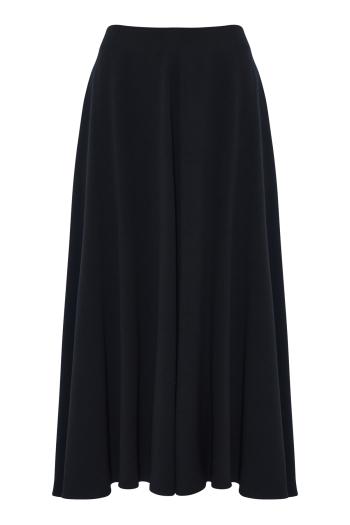 Klos crepe midi skirt 