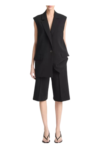 Low-Rise Pintuck Short