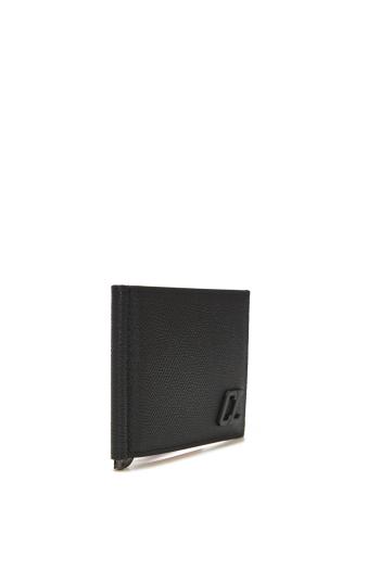 Groovey leather moneyclip wallet