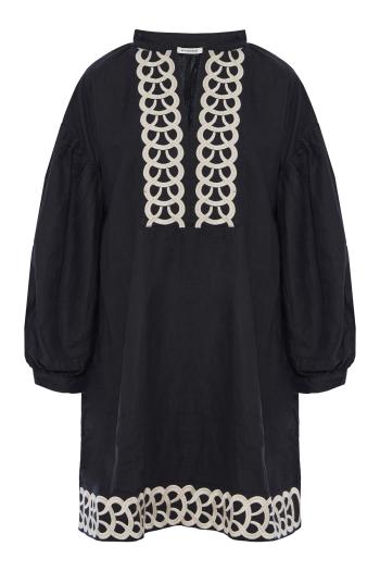 Limmona embroidered linen tunic 