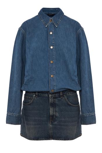 Tia 134 denim mini dress 