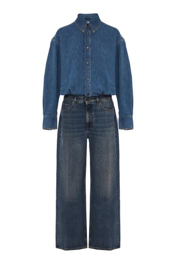 Tia 160 denim mini dress 