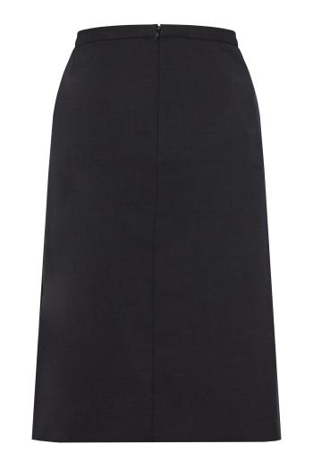 Wool-blend midi skirt 