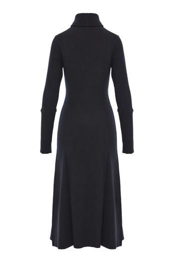 Joelyn ribbed-knit midi dress 