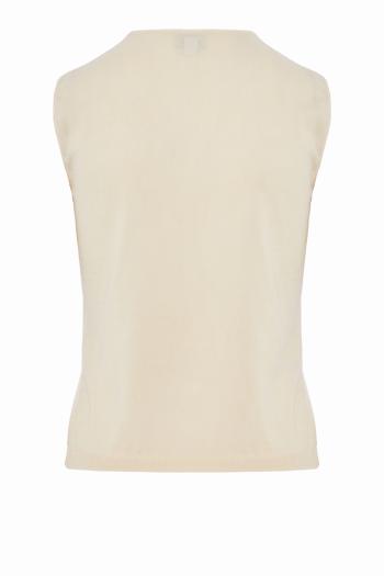 Embroidered cashmere and silk sweater