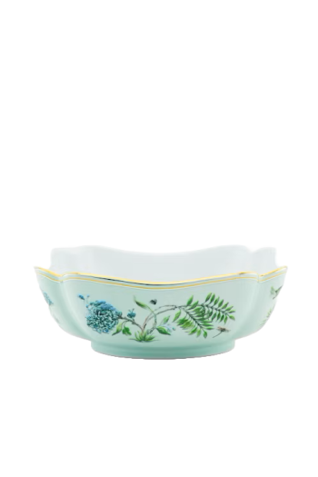 Secret Garden printed porcelain salad bowl 23cm 