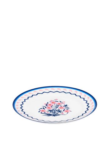 Jaipur printed porcelain dinner plate 2pc 27cm 